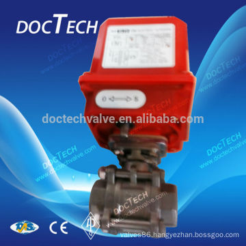 Motorized Threaded Ball Valve